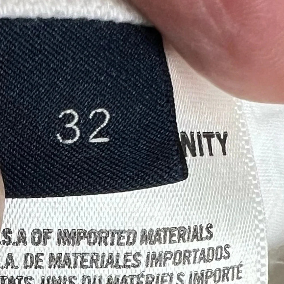 CITIZENS OF HUMANITY White Emerson Distressed White Denim Jeans Plus Size 32 - Picture 5 of 9